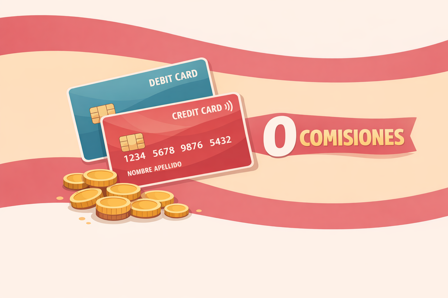 Mejotes tarjetas sin comisiones en España.